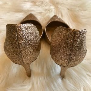 Rose Gold D’Orsay Heels